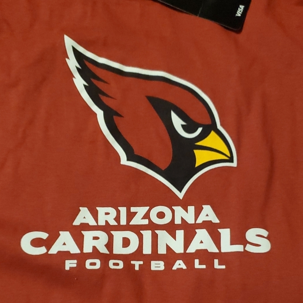Majestic Red Arizona Cardinals Long Sleeve Tee - Picture 5 of 5